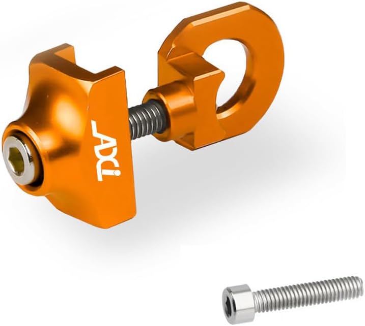 Tuulizz 1/2 Pcs Bicycle Chain Adjuster Tensioner Fastener Bike Chain Tensioner Pull Tight Screw Bolts for BMX Fixie Cycling Single Speed - Image 1